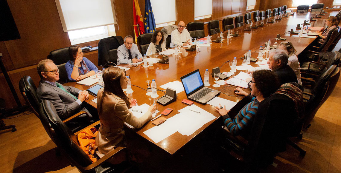 Reunión de los miembros de la Comisión de Educación del Consejo General de la Ciudadanía Española en el Exterior.