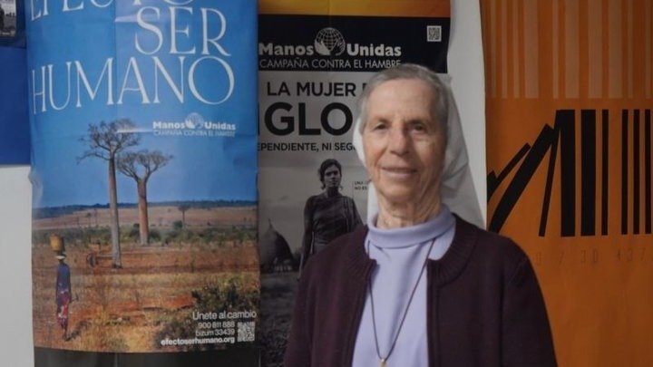 La hermana Charo García Gil es hoy la invitada de Manos Unidas.