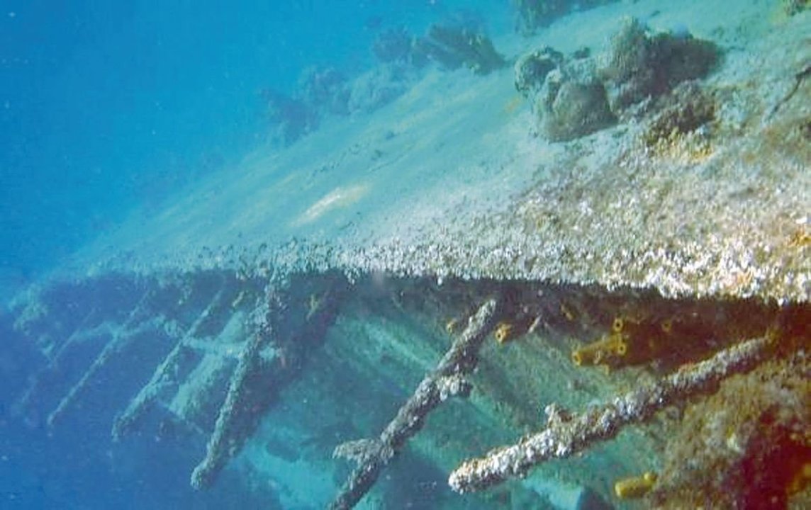 Los restos del galeón fueron descubiertos el 27 de noviembre de 2015.