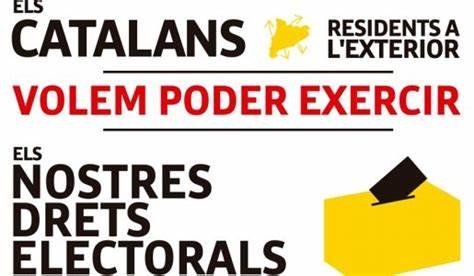 Cataluña voto exterior