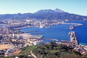 Vista de Ceuta.
