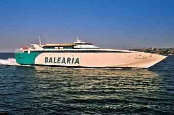 Ferry de Baleária. Foto Archivo.