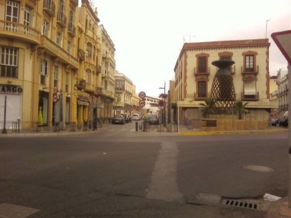 Calle García Cabrelles, donde tuvo lugar la detención.