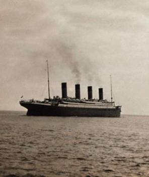 Vista del Titanic.