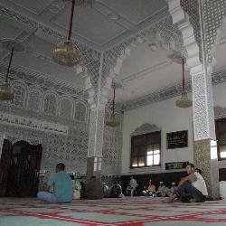 Interior de una mezquita en Melilla.