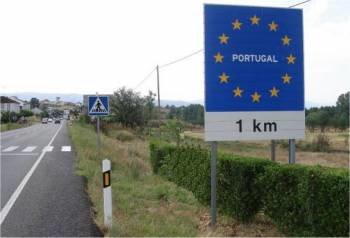 Una de la fronteras entre Ourense y Portugal. (Foto: Archivo)