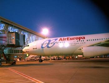 Un avión de Air Europa (Foto: Archivo EFE)