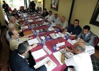 Imagen de la última reunión mantenida por la Comisión Delegada.