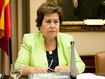 María Luisa Cava de Llano, durante una comparecencia en el Congreso.