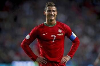 Cristiano Ronaldo, en un partido reciente con Portugal.
