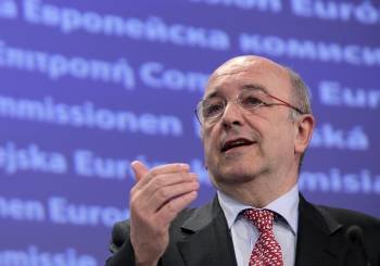 El comisario europeo de la Competencia, Joaquín Almunia. (Foto: ARCHIVO)