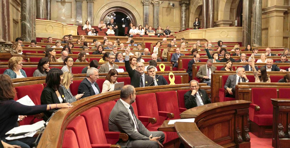 Cataluña Parlamento web