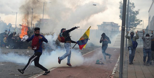 Manifestaciones en Perú