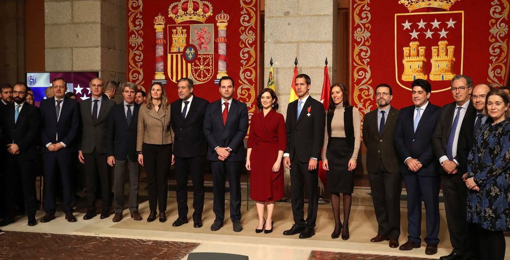 Guaidó en Madrid web