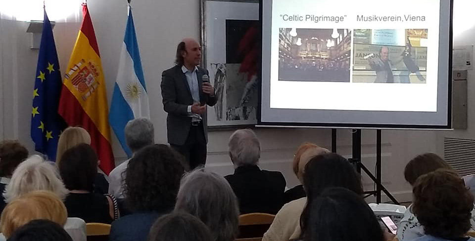 Carlos Núñez en Buenos Aires web