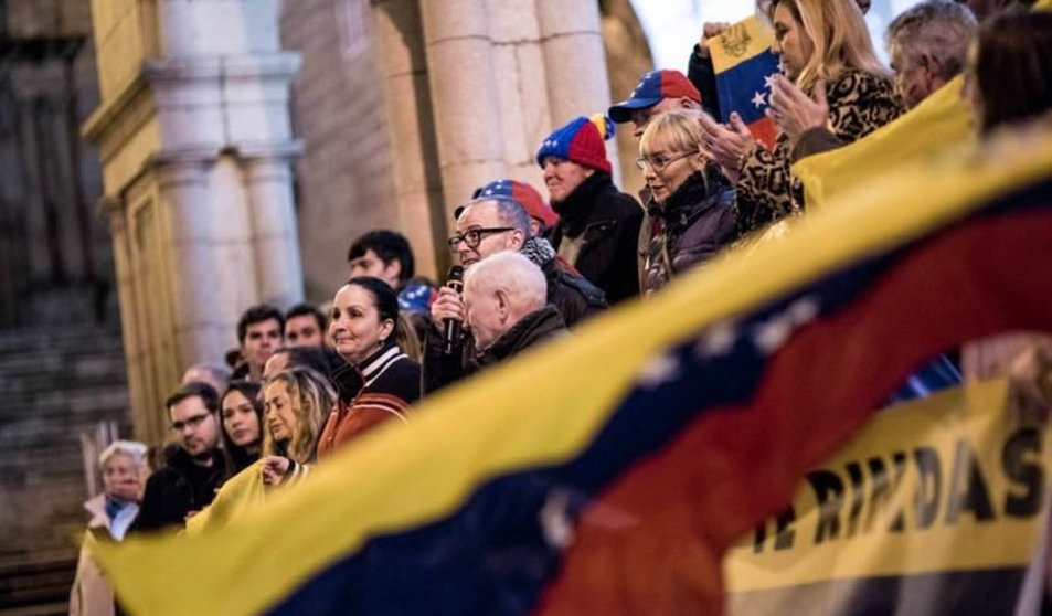 Venezolanos en Galicia web