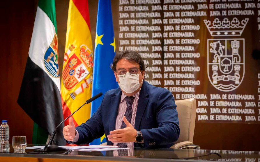 El consejero de Sanidad de la Junta de Extremadura, José María Vergeles. EFE/ Jero Morales
