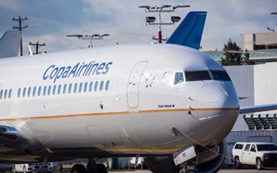 Avión Copa Airlines web