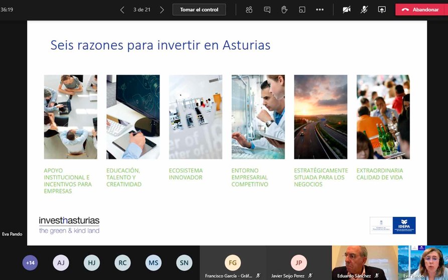 Asturias IDEPA web