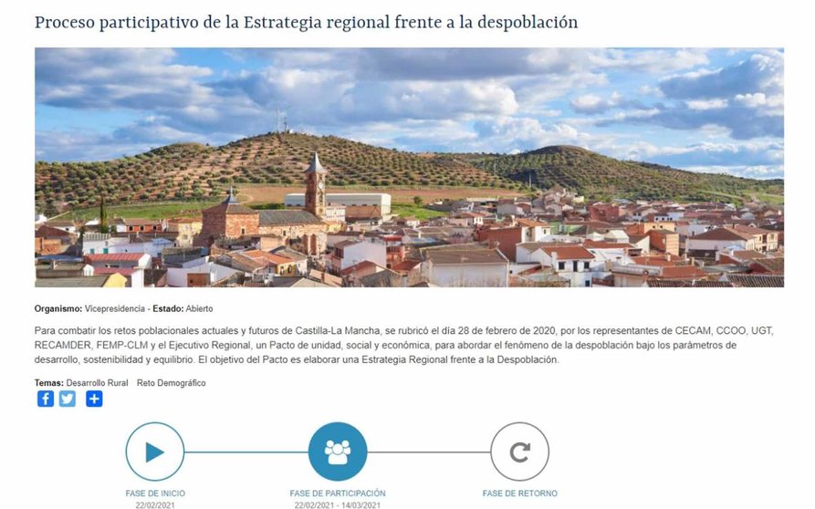 Castilla La Mancha web