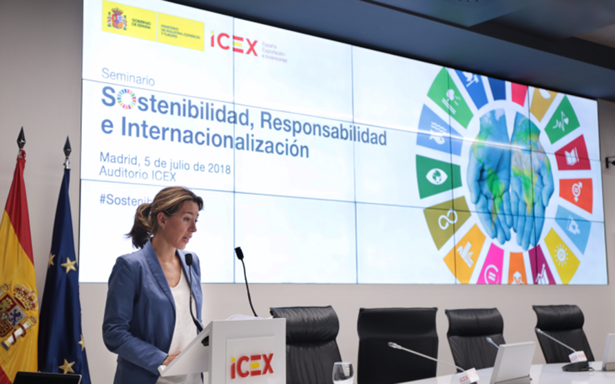 ICEX Xiana Méndez Bértolo secretaria de Estado de Comercio y presidenta del ICEX web
