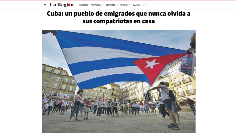 Cuba en Ourense