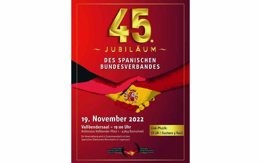 Alemania 45º aniversario de la Coordinadora federal web