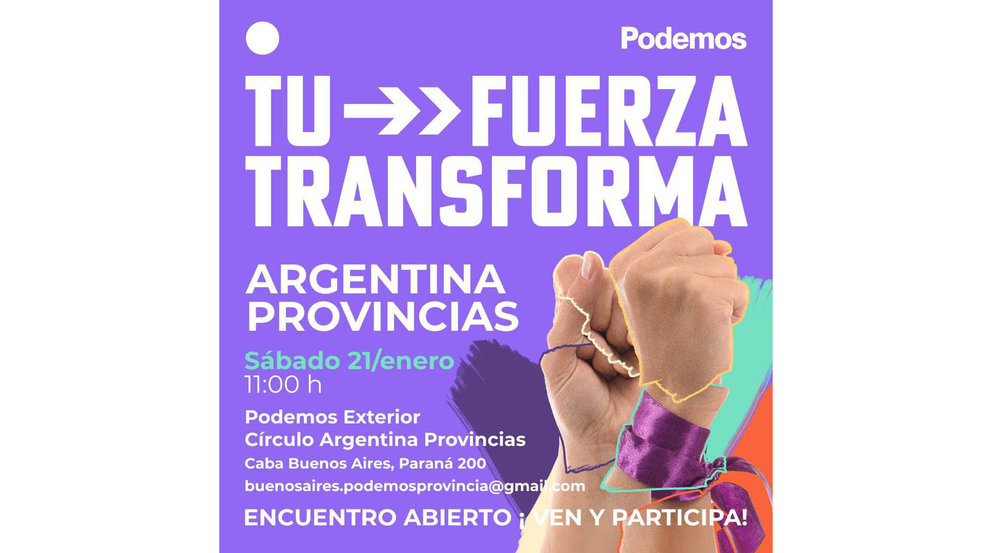 Podemos Argentina web