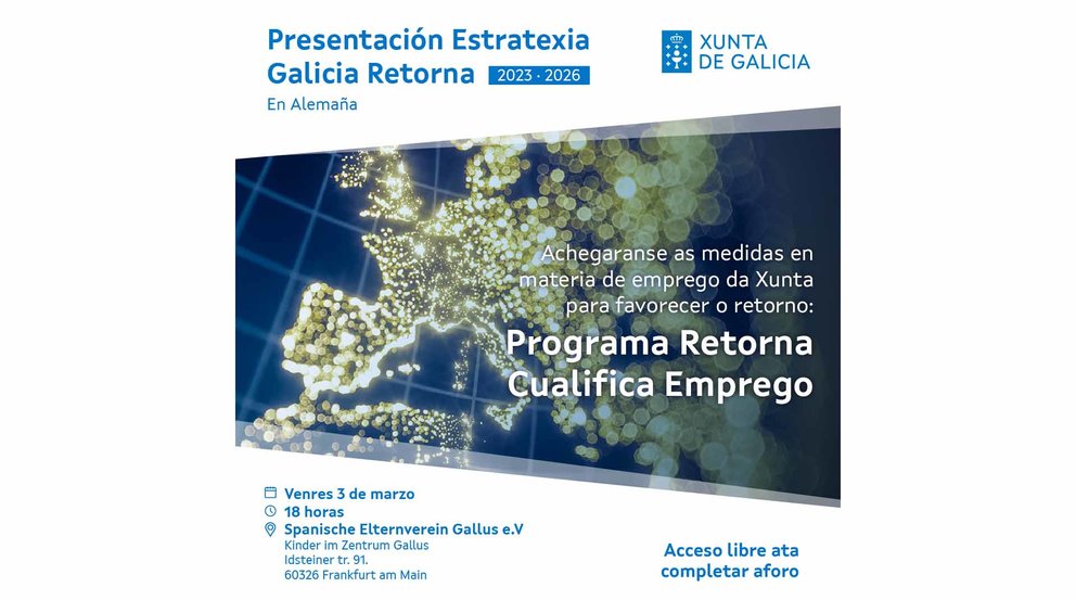 Galicia Estrategia Retorna en Francfort web