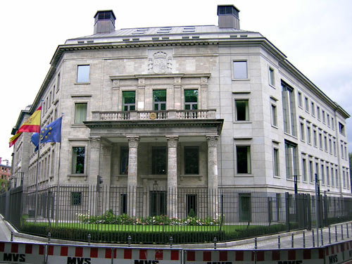 Sede de la Embajada de España en Berlín.