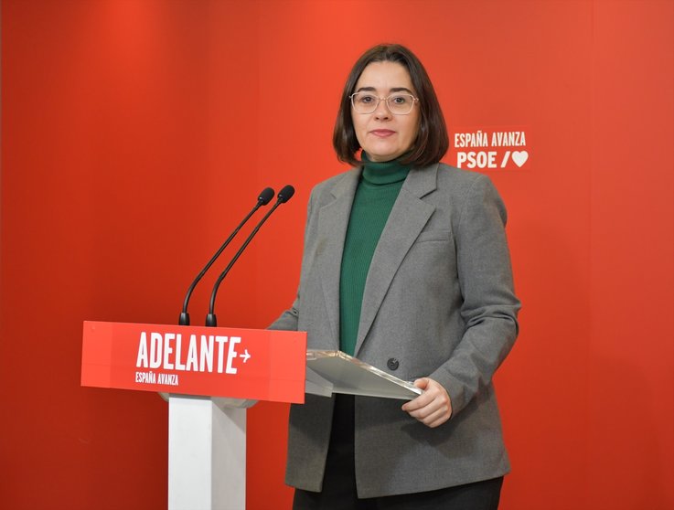 La diputada nacional del PSOE, Elisa Garrido en una imagen de archivo.