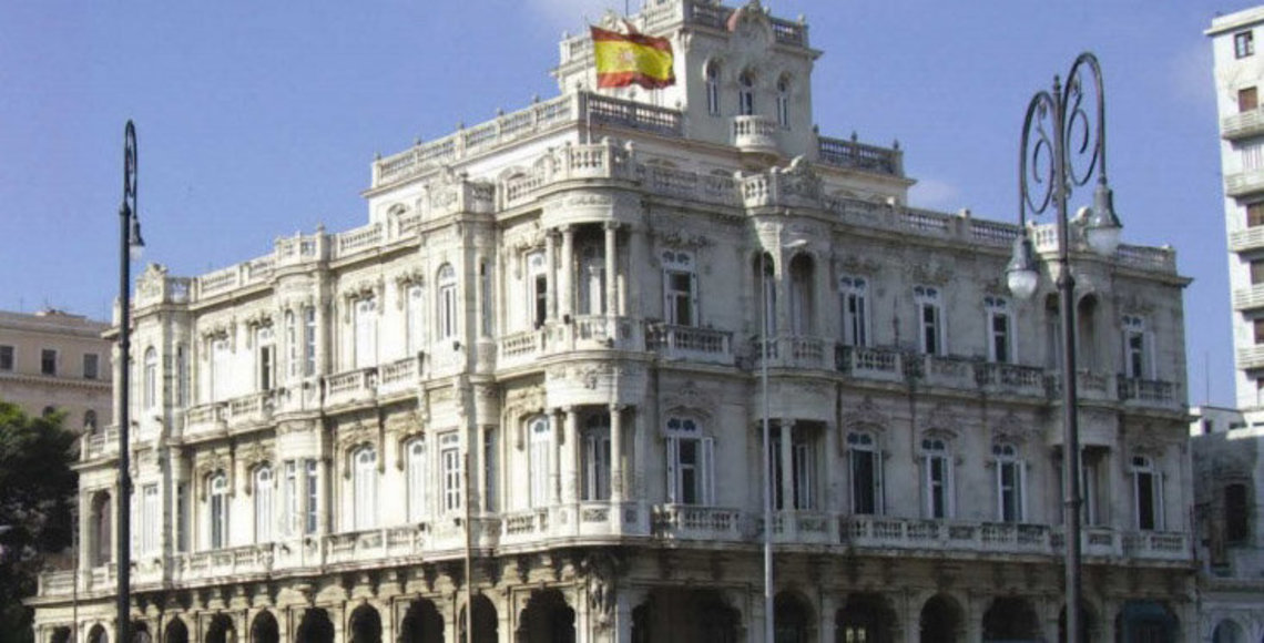 Consulado de España en Cuba. Foto: thediplomatinspain.com